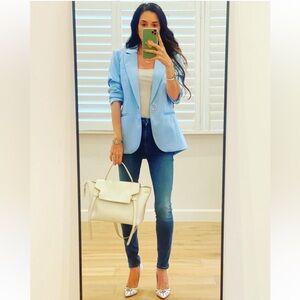Nova Luxe Blue Blazer Size Small